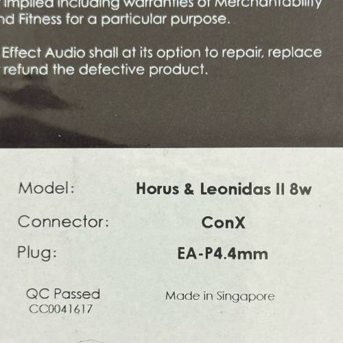 Effect Audio Horus x Leonidas II