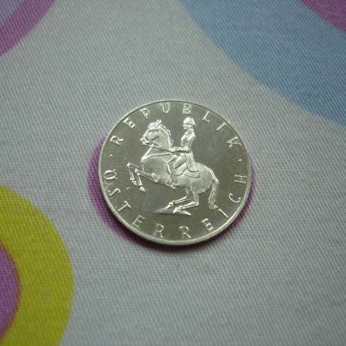 奧地利 1965 年發行 5 先令銀幣