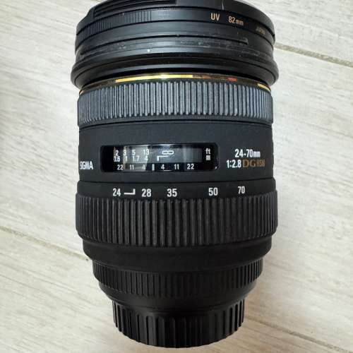Sigma 24-70mm F2.8 EX DG HSM EF Canon Mount