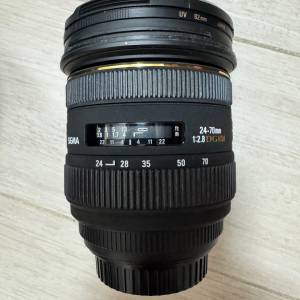 Sigma 24-70mm F2.8 EX DG HSM EF Canon Mount