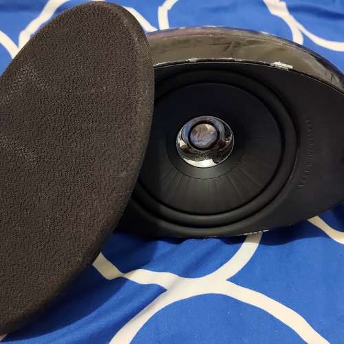 KEF HTS 喇叭一對 （壞高音，冇座腳，分音，網面完好）