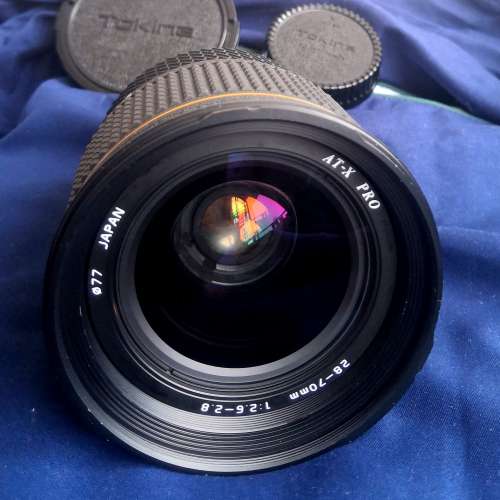 28-70MM F2.6-2.8 Angenieux-designed  Tokina AT-X 270 AF PRO II only pure glass
