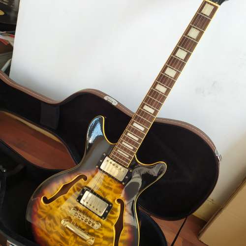 J/D 電吉他,跟電吉他硬盒