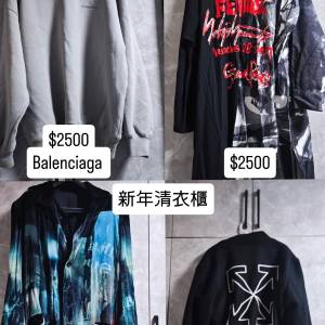 Yohji Yamamoto Balenciaga off white