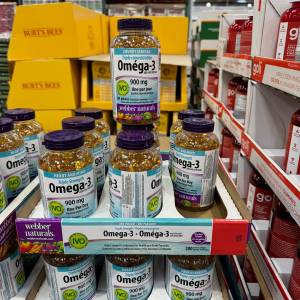 加拿大直送-Webber naturals Omega-3 維柏健-三倍強效魚油丸