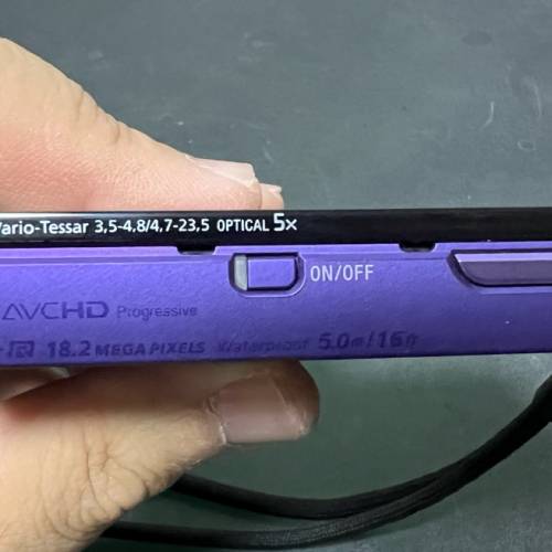 Sony Cyber-shot DSC-TX200V 18.2MP Compact Black Digital Camera Japanese USED