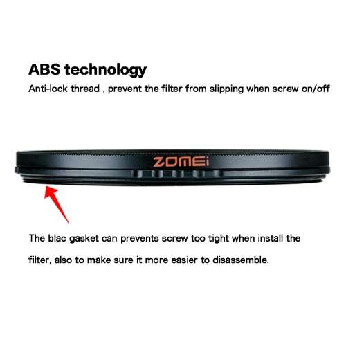 Zomei ABS Ultra Slim +4 、+6、+8 Points Star Filter  (星光濾鏡)