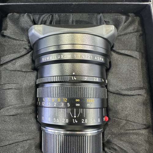 99% Leica Summilux M 21mm F1.4 ASPH 11647 21 1.4 with Serie 8 filter