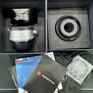Perfect 99.9% Leica summilux M 35mm F1.4 11301 steel rim 35 1.4 復刻鋼咀 送 f...