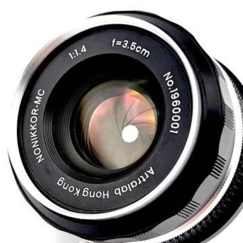 現貨全新 - 1960'S 中古外觀 ARTRALAB NONIKKOR-MC 35MM F1.4 FULL FRAME 大光圈全...
