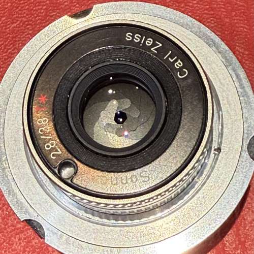 Carl Zeiss Sonnar T* 38mm F2.8 lens L/M non-coupling modified