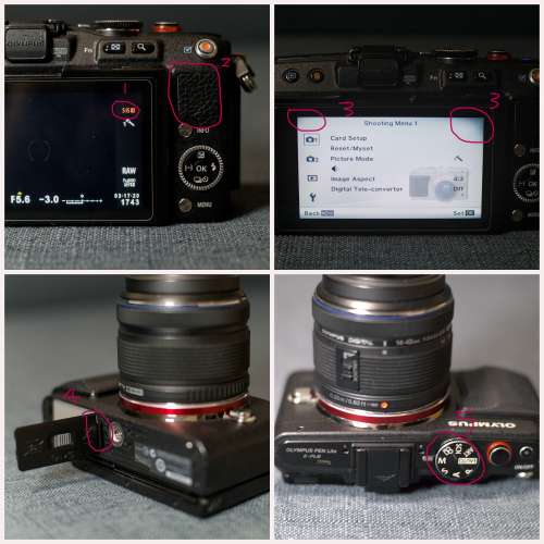 Olympus EP-L 6 加 14-42mm f3.5-5.6 IIR kit lens (問題見內文)