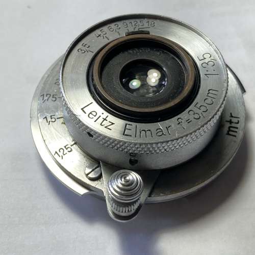 Leica elmar 3.5cm non-coat (白鏡）