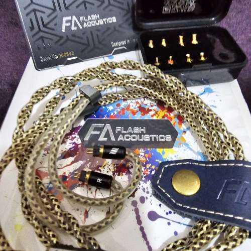 FA ULTRON 奧創 雙層絲包金銀油浸線