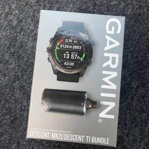 Garmin Descent Mk2i Sapphire with T1 Bundle - English