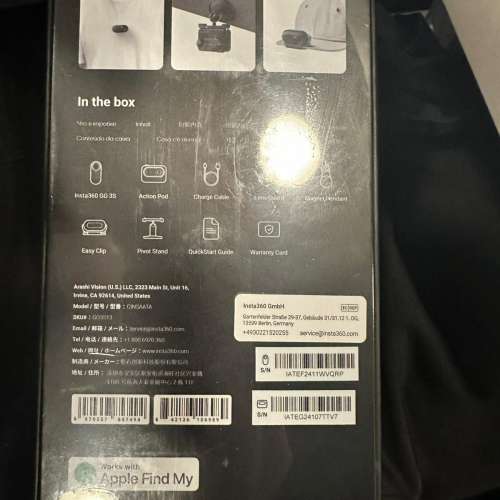 Insta360 Go 3S 128G 黑色行貨