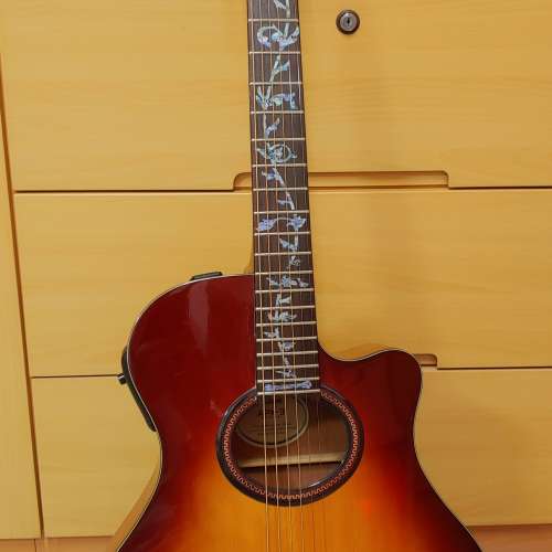 Yamaha APX-3缺角民謠電木結他 (Made in Taiwan) + 結他袋