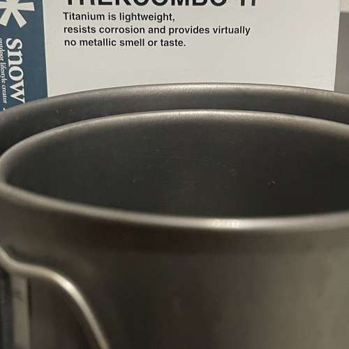 露營輕量）Snowpeak titanium trek combo 1400+900 cookset