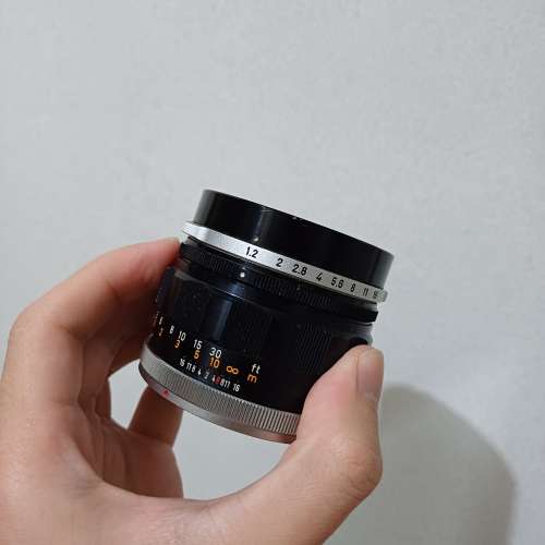 Canon FL 58mm f/1.2 大光圈鏡 老鏡頭 單反 無反 sony A7