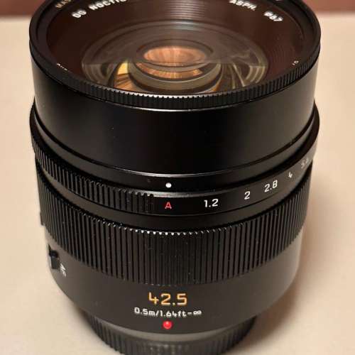 超新淨 Panasonic LEICA DG NOCTICRON 42.5mm/1.2 ASPH 鏡頭 (Olympus, OM System,...
