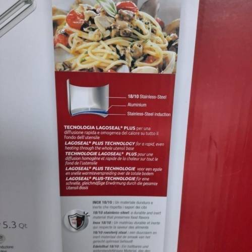 (New 50%off) 🇮🇹 Italian High Quality Stainless Steel Lagostina 28cm/11 inch...