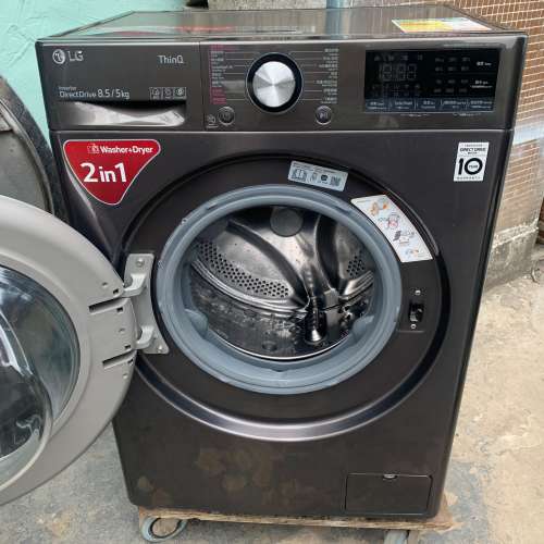 LG 樂金 Vivace 人工智能洗衣乾衣機 (8.5kg/5kg, 1200轉/分鐘) F-C12085V2B #二手...