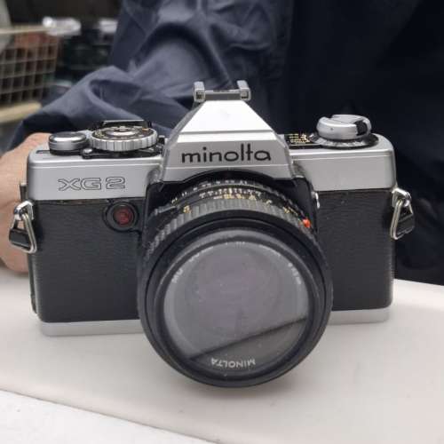 MINOLTA XG-2 + MD 50MM F1.7 全正常  MINOLTA X-700 + MD 50MM F1.4 全正常