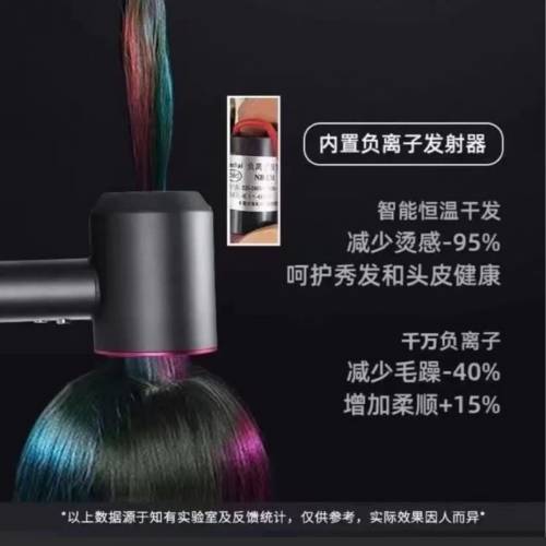 高級風筒，帶有負離子直髮