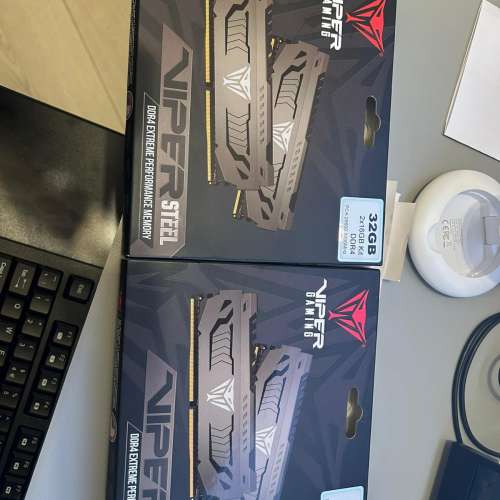 VIPER gaming 64GB DDR4 RAM 3200MHz
