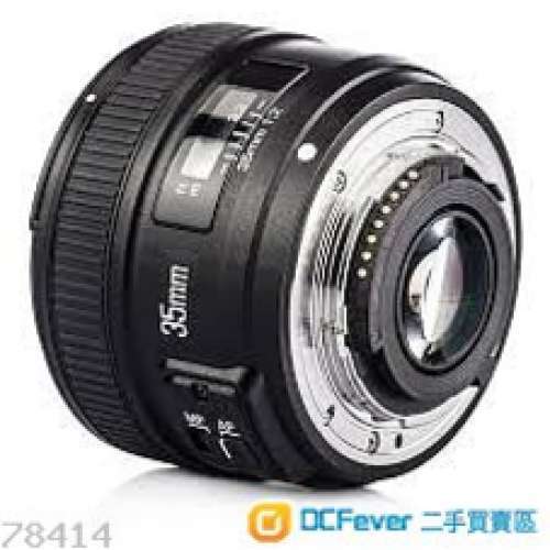 出售永諾yonguno 35mm f2 lens 清倉全新平售!!
