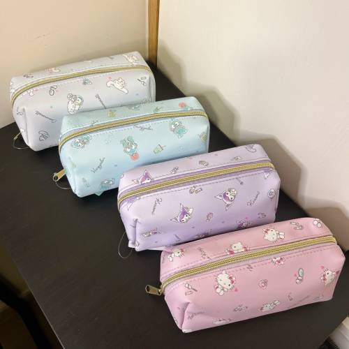 Sanrio大容量筆袋 Hello Kitty Kuromi 玉桂狗 水怪魚怪