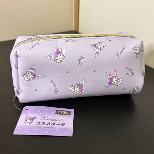 Sanrio大容量筆袋 Hello Kitty Kuromi 玉桂狗 水怪魚怪