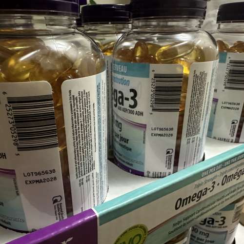 現貨 包順豐 全新 200粒裝 Webber Naturals 維柏健 900mg 三倍強效Omega-3 900毫克...