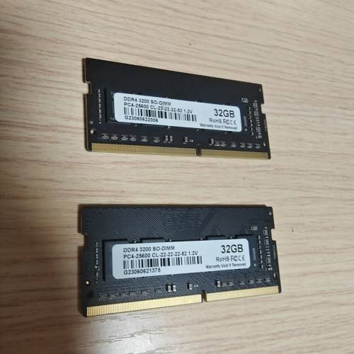 Sodimm ddr4 32gb 3200mb 筆記本 notebook