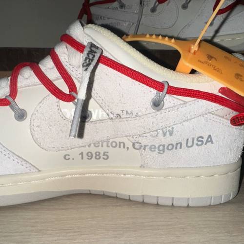 nike dunk Low x offwhite Lot 40/50