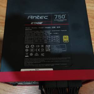 Antec EDG750 750W 金牌認證全模組化 ATX火牛