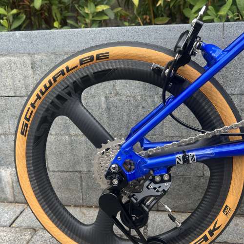 多種新顏色選擇 2025 ACEOFFIX 升級PRO版 5速 16吋349 鋁合金國布 鋁布 折叠車 送叮...