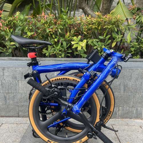 多種新顏色選擇 2025 ACEOFFIX 升級PRO版 5速 16吋349 鋁合金國布 鋁布 折叠車 送叮...