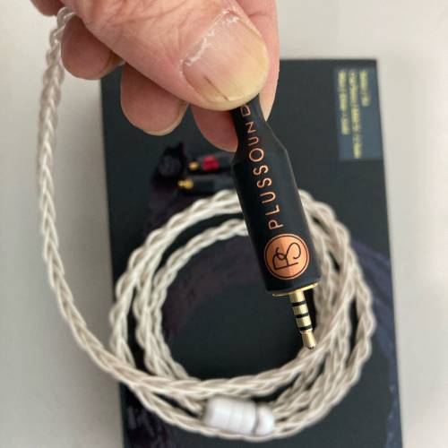 Plussound X6(Silver+Gold)mmcx/2.5mm