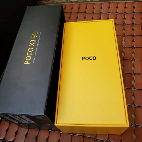 小米POCO  X3 nfc blue 6+128gb 吉盒一個  旺角道自取。