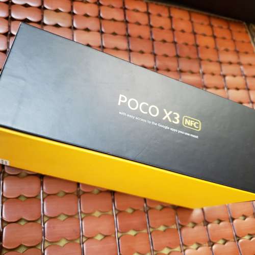 小米POCO  X3 nfc blue 6+128gb 吉盒一個  旺角道自取。