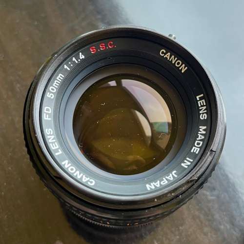 CANON FD 50MM F1.4 S.S.C