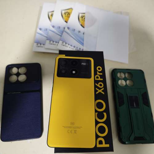 Xiaomi 小米 Poco X6 Pro 12+512 港行，有單有保養齊配件件