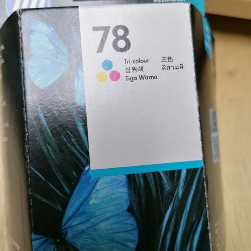 (全新) HP 原廠 Tri-colour 三色 墨水匣 78 號 只有一個