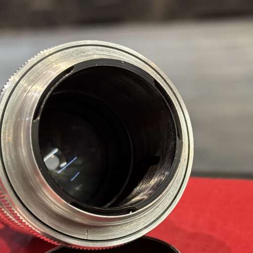 Meyer gorlitz trioplan pre war version 100mm F2.8 m42 lens with leather case