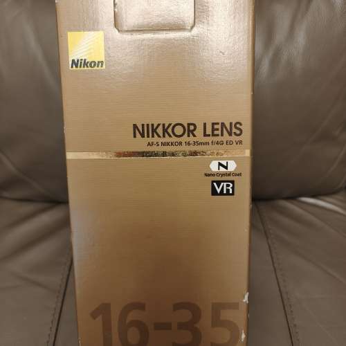 Nikon 16-35mm f4 AF-S NIKKOR VR 日本製造