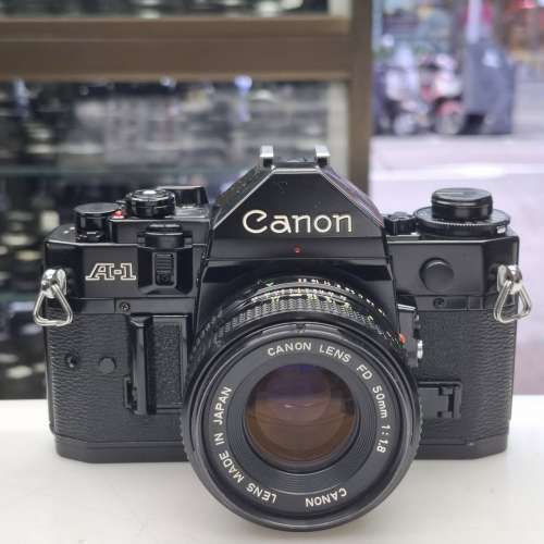 CANON A-1 + FD 50MM F1.8 全正常