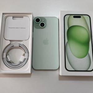 全新 未激活 一年AppleCare iPhone 15 128gb 原裝無拆 平行進口無鎖 whatapp 6497 ...