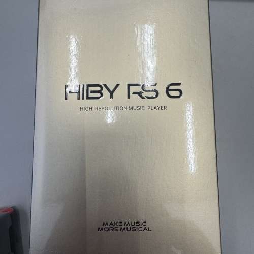 HiBy RS6 Grey 天雲灰版 R2R高清音樂播放器