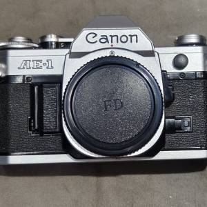 Canon AE-1 silver 菲林機